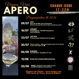 Vignes, Vins, Apéro! Concert Grag Daguet