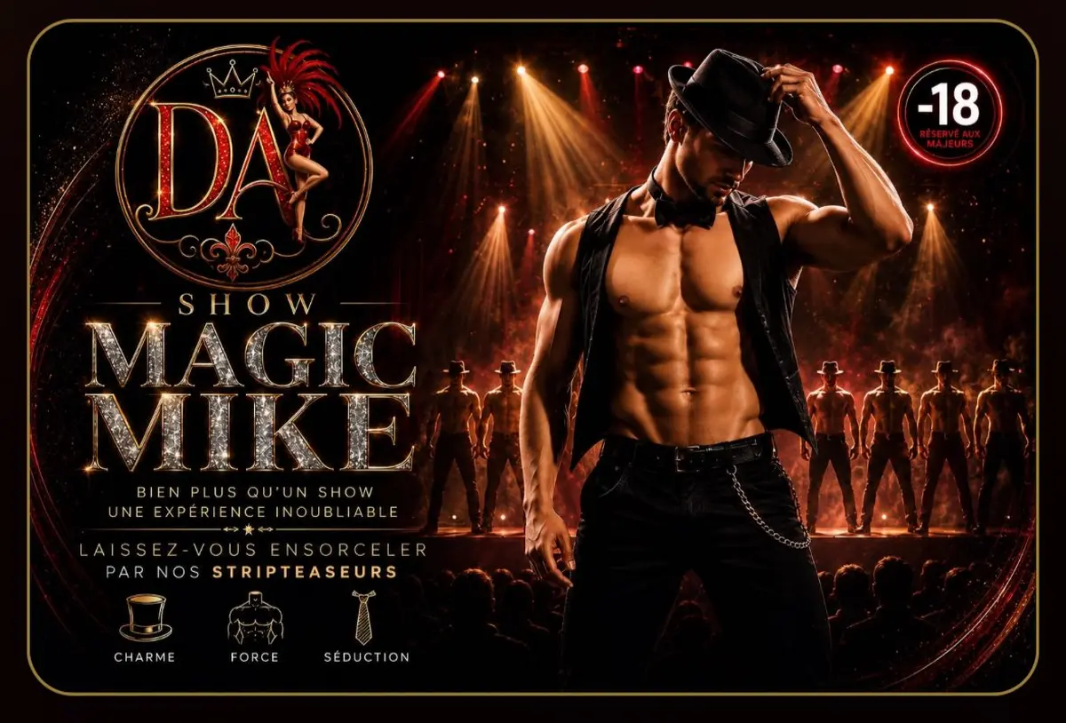 Cabaret Dory Arena - Magic Mike Striptease et show masculin a Toulouse