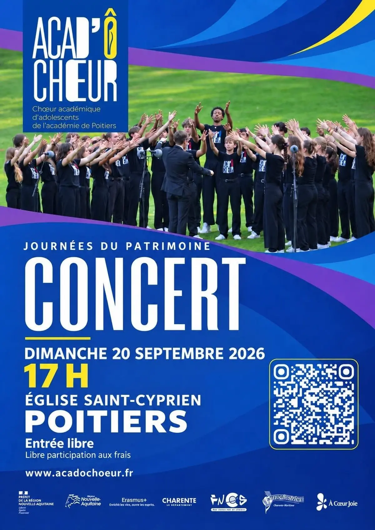 Concert Acad’ÔChœur — Réenchanter le monde