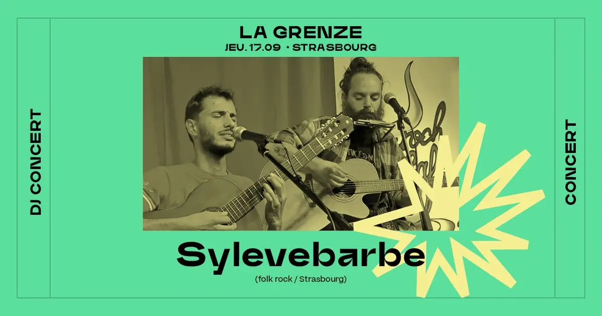 Sylvebarbe en concert en terrasse à La Grenze