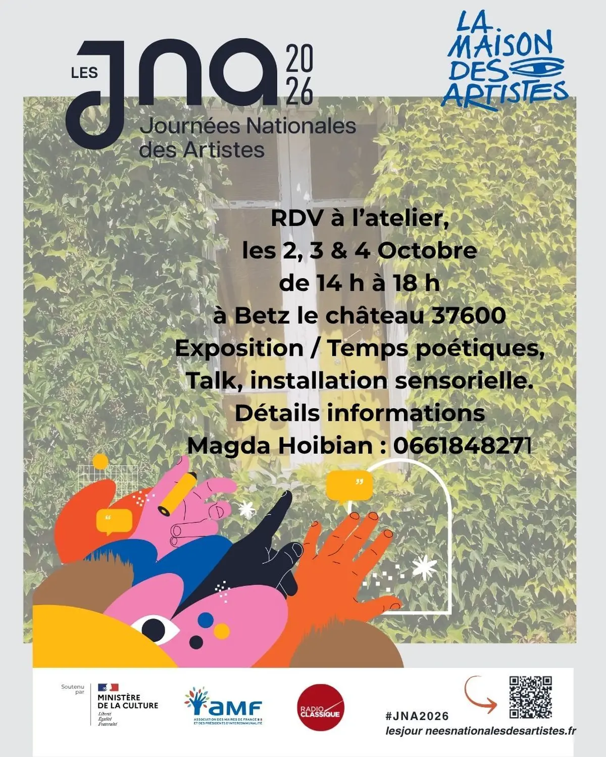 JDA Portes ouvertes Magda Hoibian Plasticienne