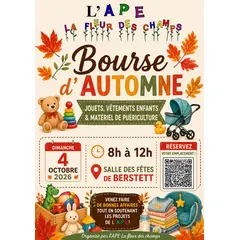 Bourse vêtements enfants, jouets et matériel de puericulture