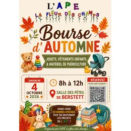 Bourse vêtements enfants, jouets et matériel de puericulture