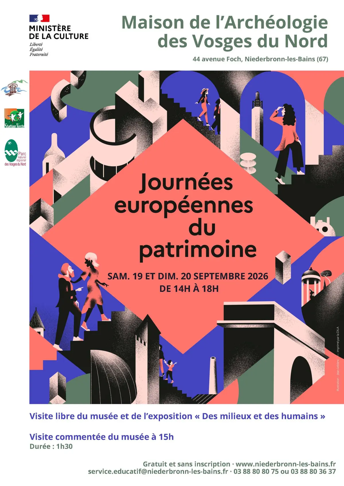 Journées du Patrimoine 2026 avec la Maison de l’Archéologie des Vosges du Nord !