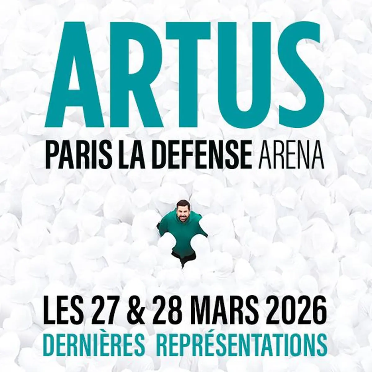 Artus sera le premier humoriste à Paris La Défense Arena