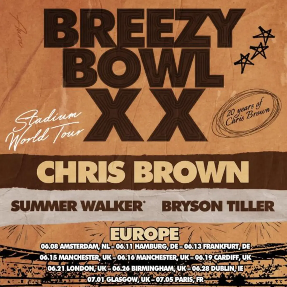 Chris Brown de retour avec le Breezy Bowl XX