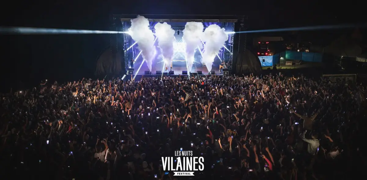 Festival Les Nuits Vilaines, grande scène en plein air