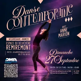 Stage de danse contemporaine avec Anne Marion