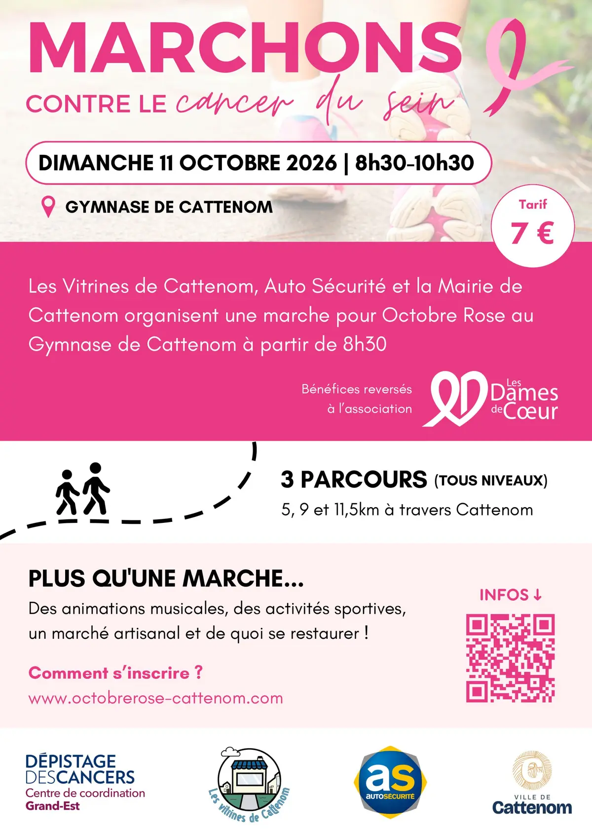Marche contre le cancer du sein