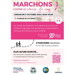 Marche contre le cancer du sein
