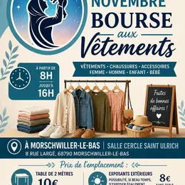 Bourse vêtement