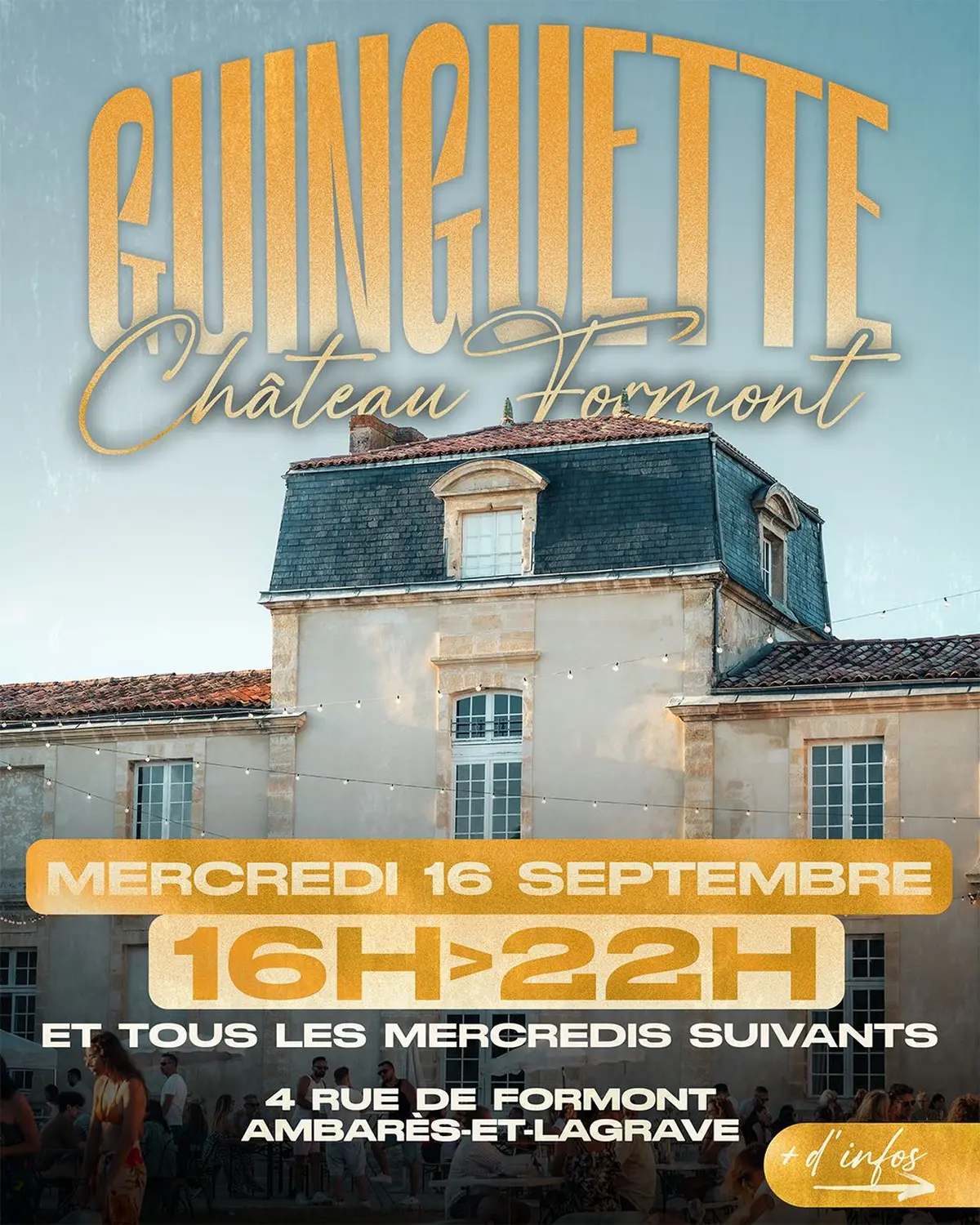 Guinguette au Château Formont