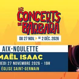Les concerts de Barbara : Maël Isaac