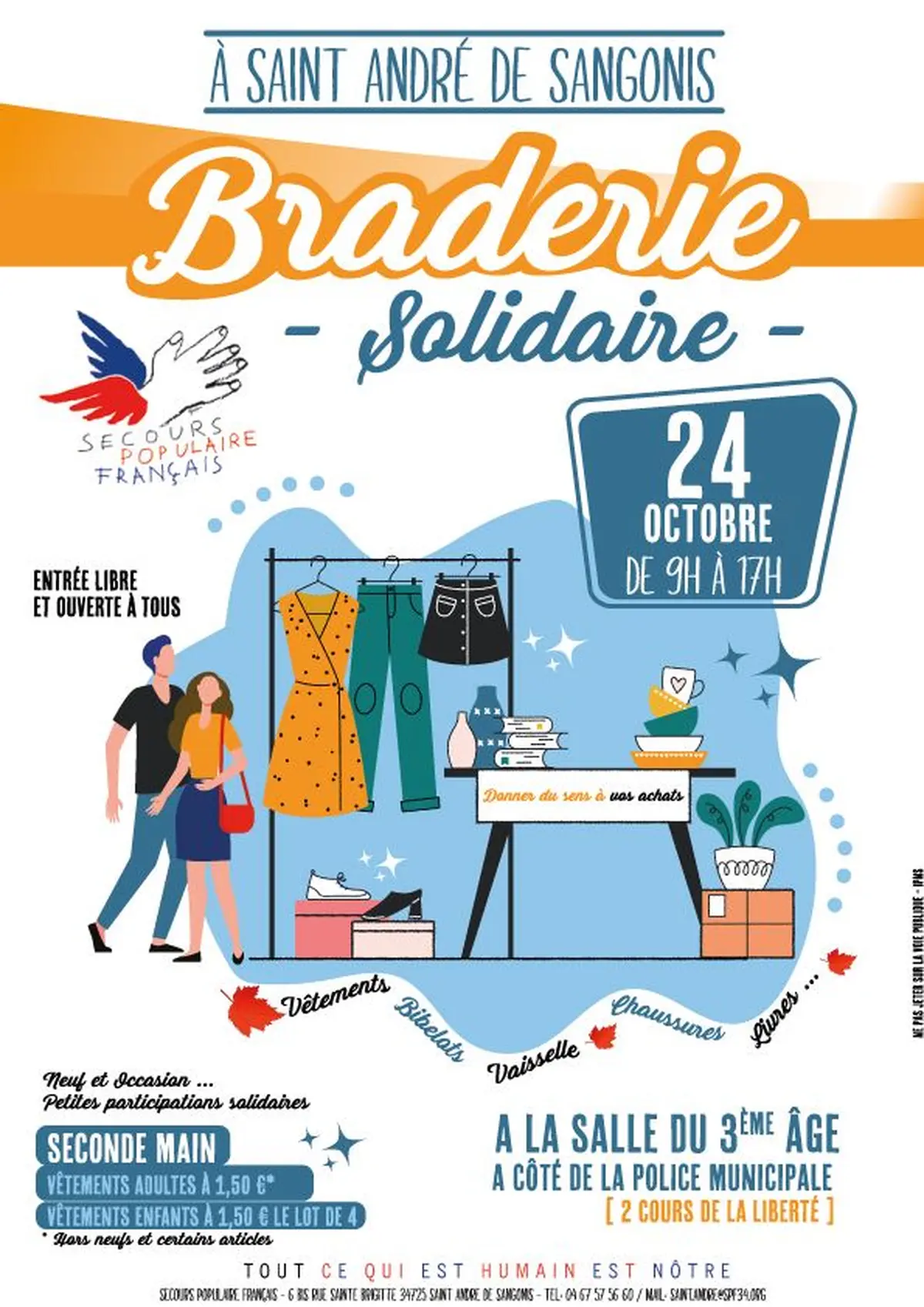 Braderie Solidaire du Secours Populaire