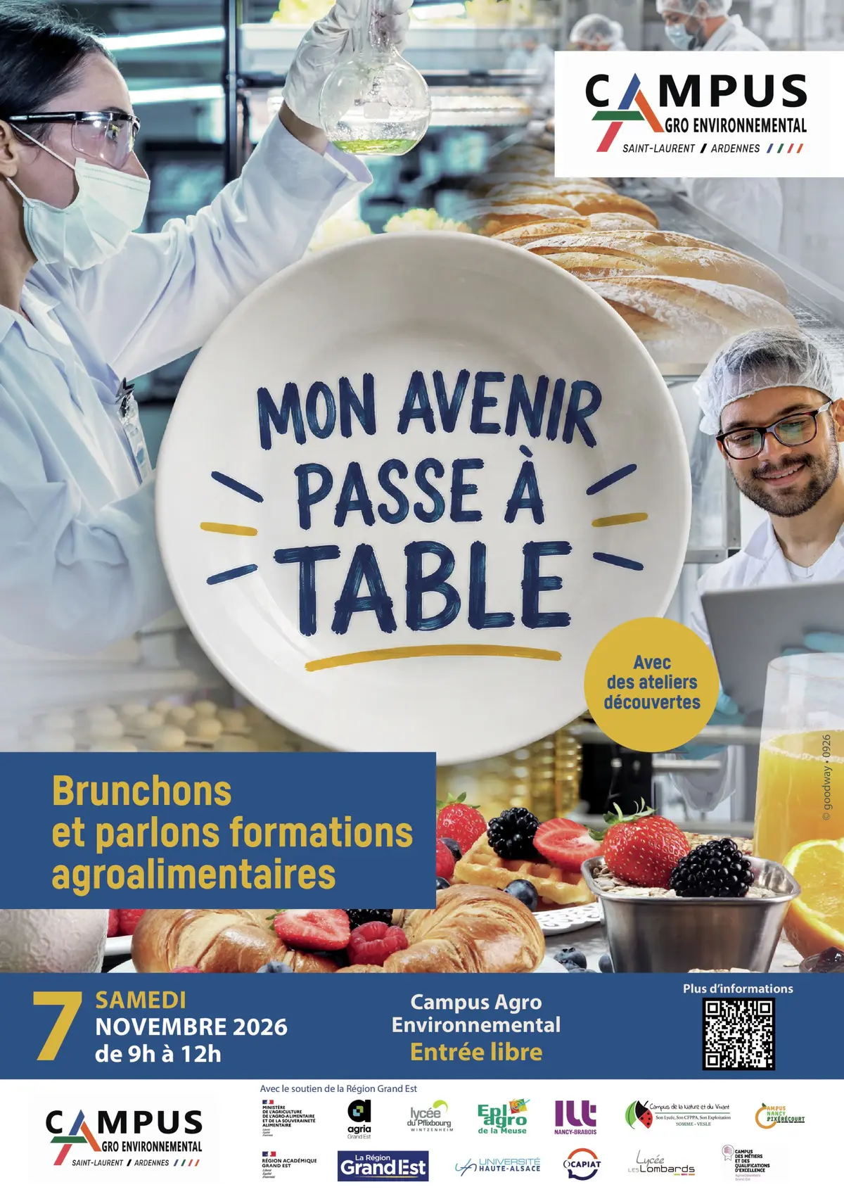 Mon Avenir passe à Table : Brunchons et parlons formations agroalimentaires