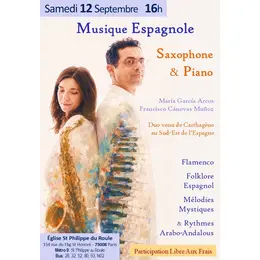 Saxophone & Piano : Musique Espagnole 