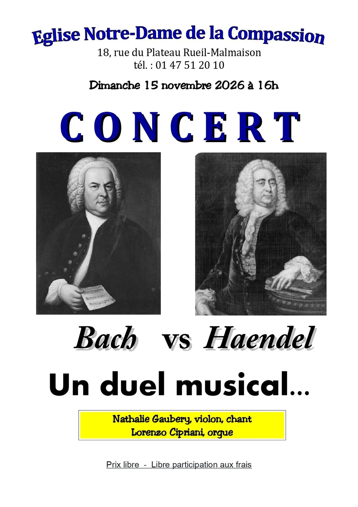 Bach vs Haendel : le duel!