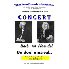 Bach vs Haendel : le duel!