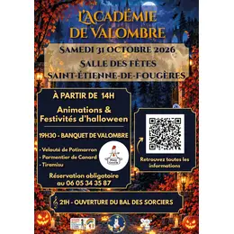 L'Académie de Valombre - Halloween Saint-Étienne-de-Fougères