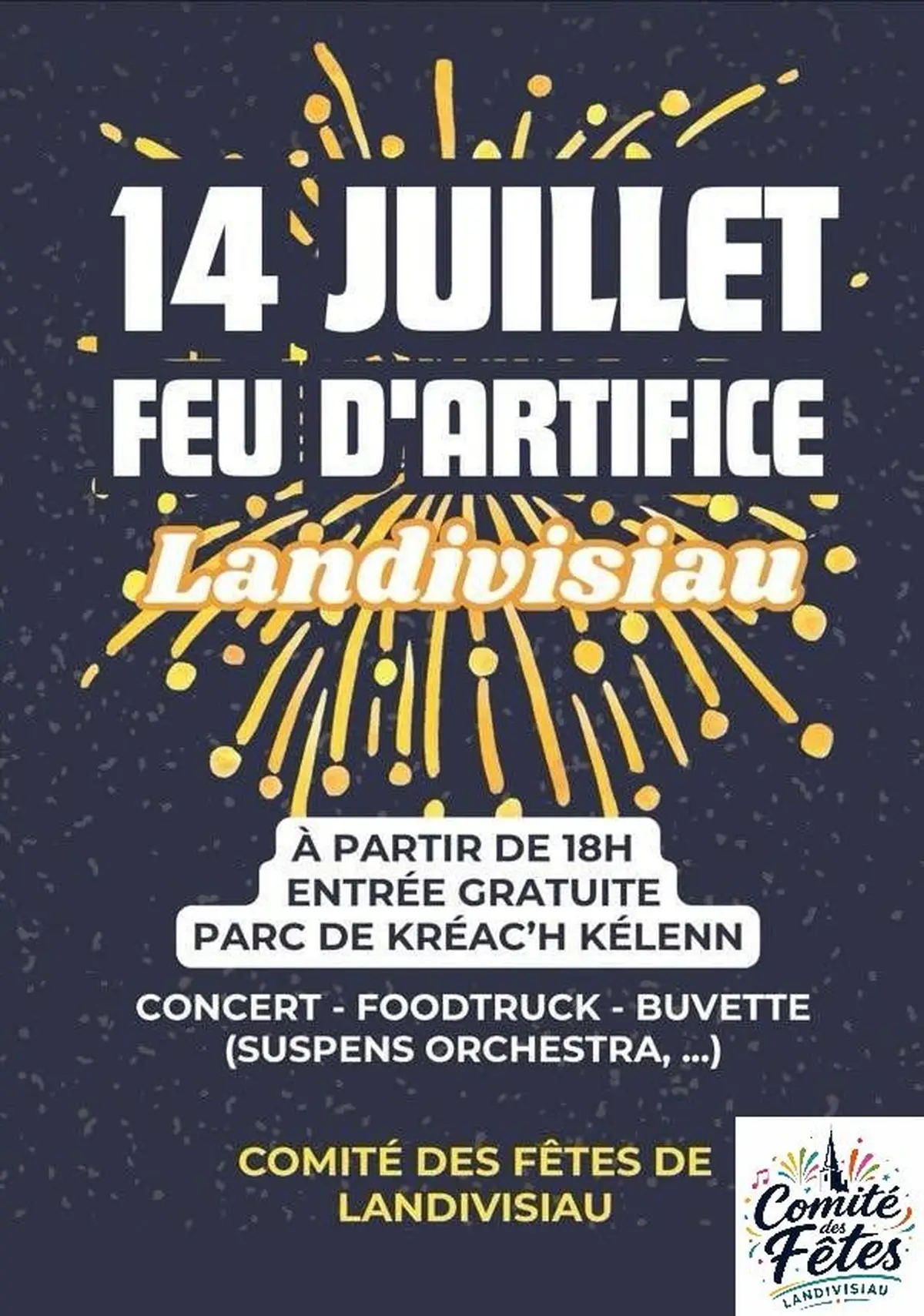 Concert et feu d’artifice 