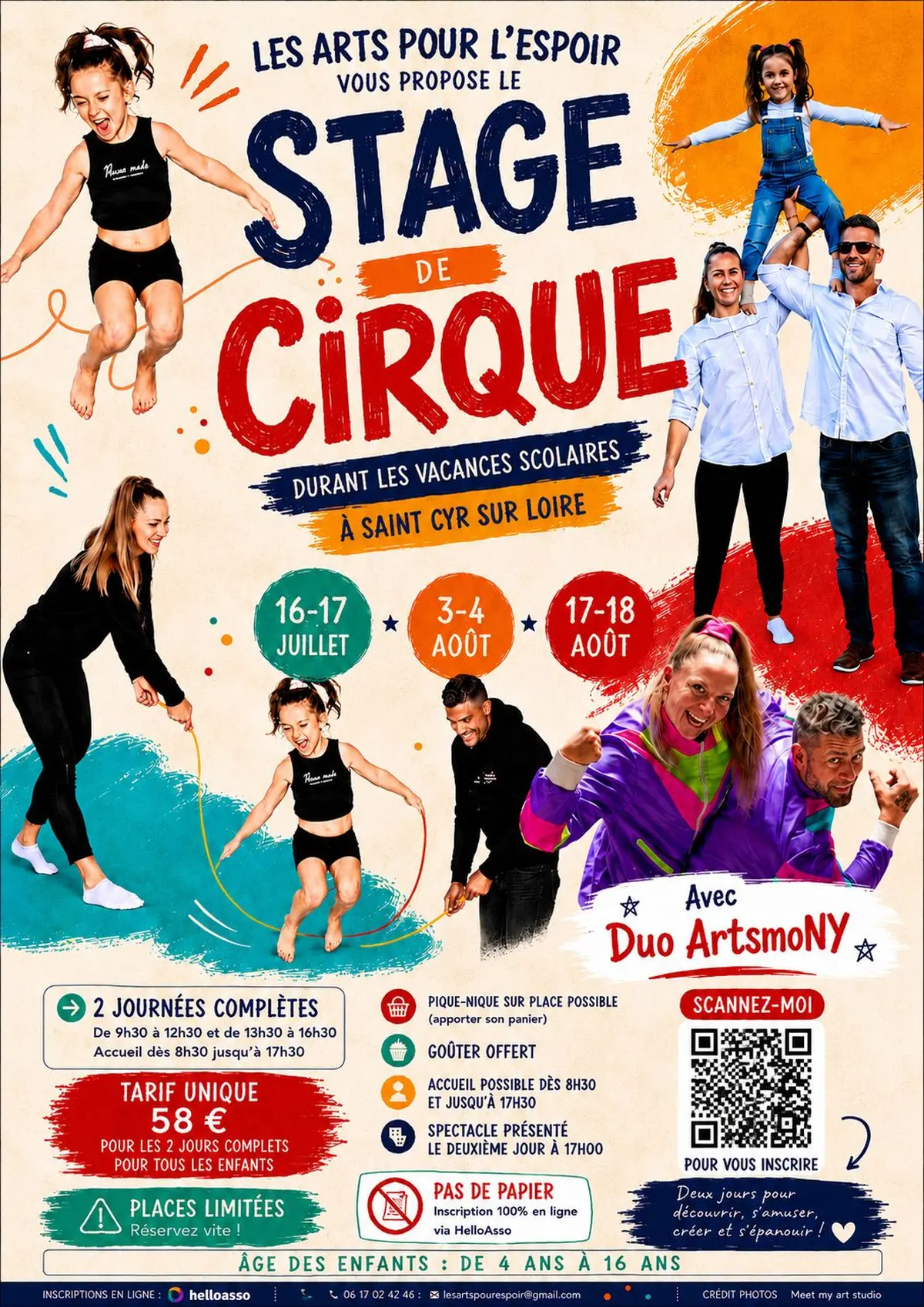 Stage de Cirque