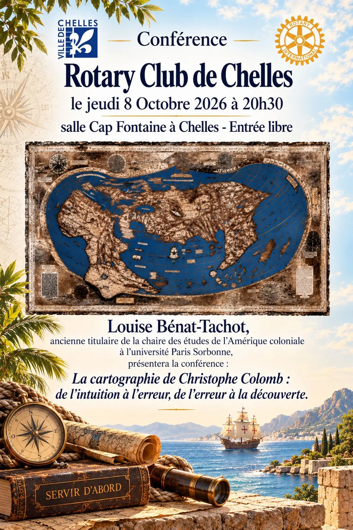 La cartographie de Christophe Colomb...de l'erreur à la découverte 
