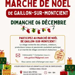 Marché de Noël de Gaillon-sur-Montcient (78250)