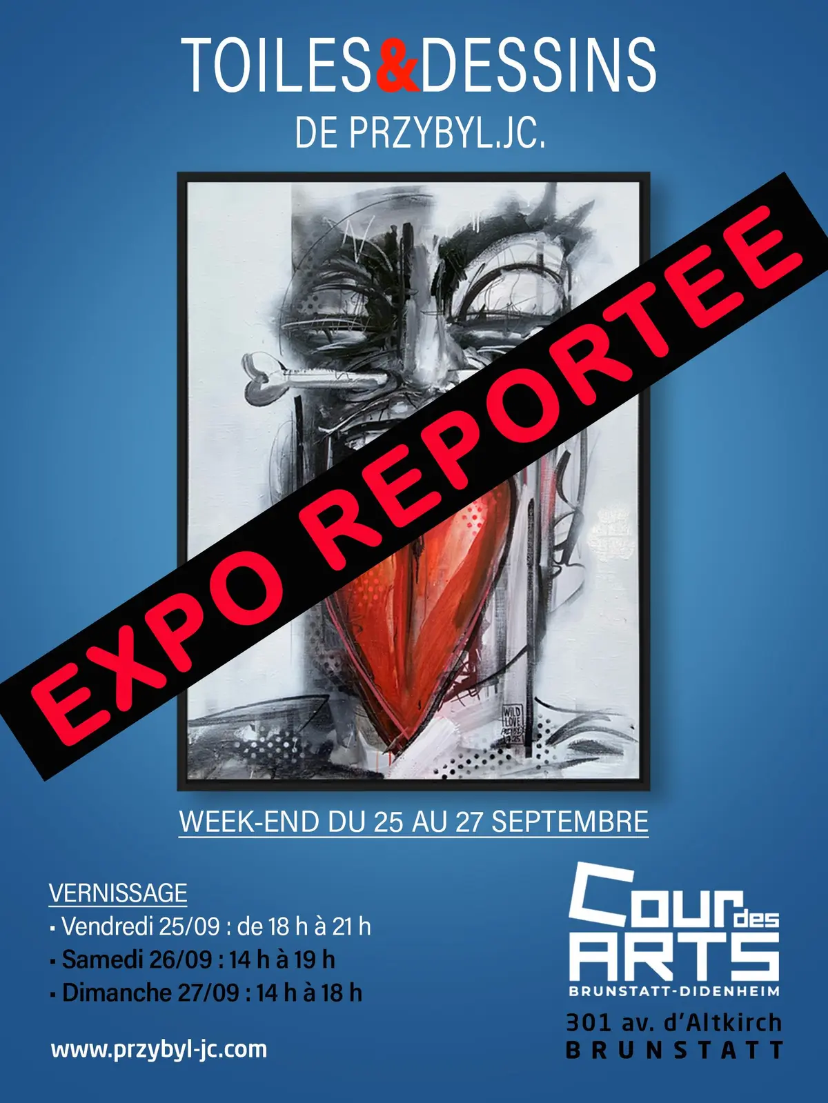 Exposition  Toiles & Dessins Przybyl JC