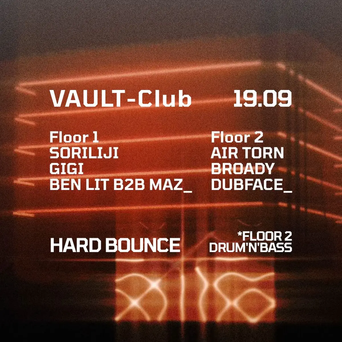VAULT-Club — HARD BOUNCE / Drum'n'bass