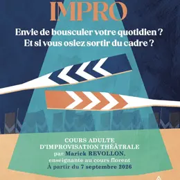 Atelier d’improvisation adulte