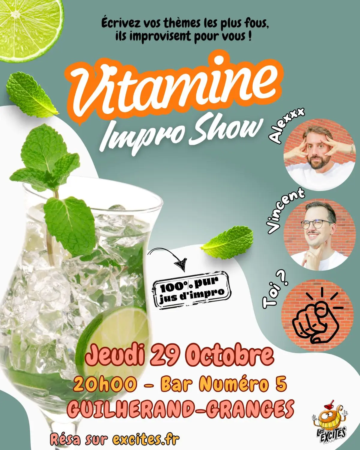 Vitamine Impro Show - Spectacle d'improvisation