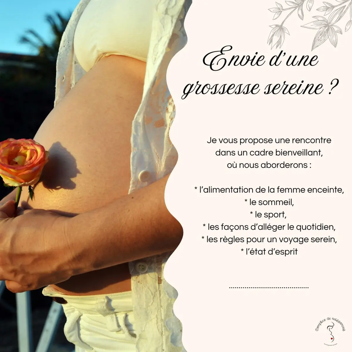 Envie d'une grossesse sereine ?