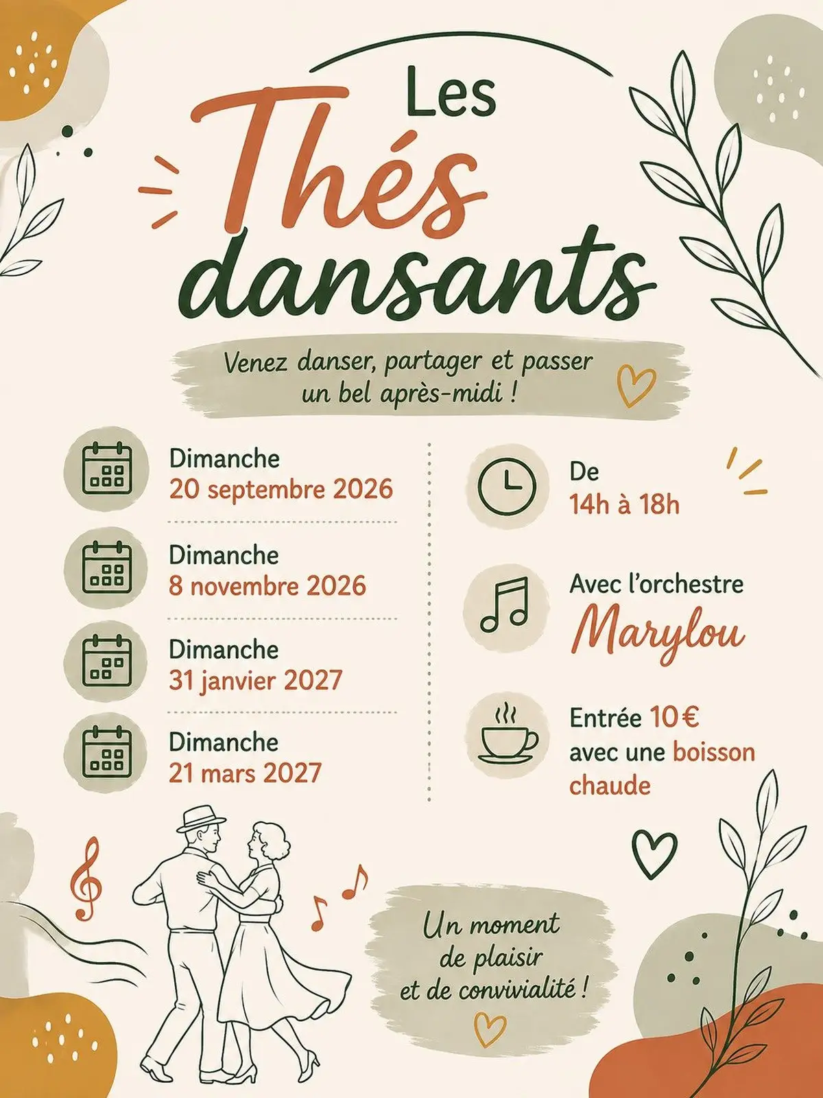 thé dansant à l'Albatros