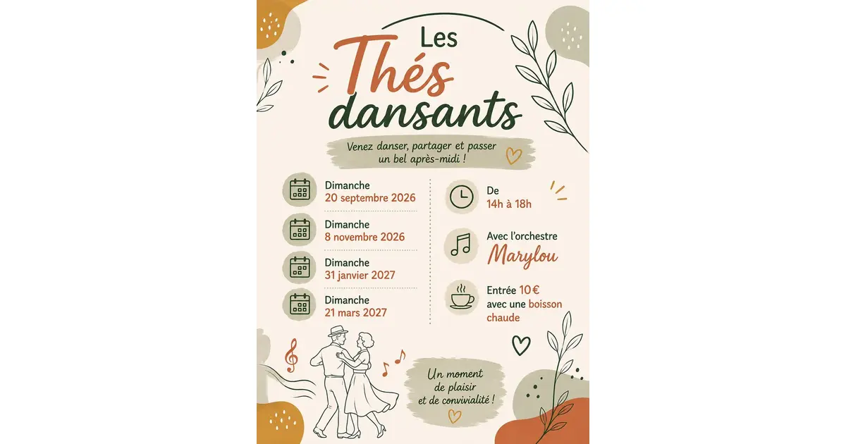 thé dansant à l'Albatros