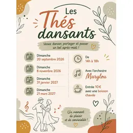 thé dansant à l'Albatros