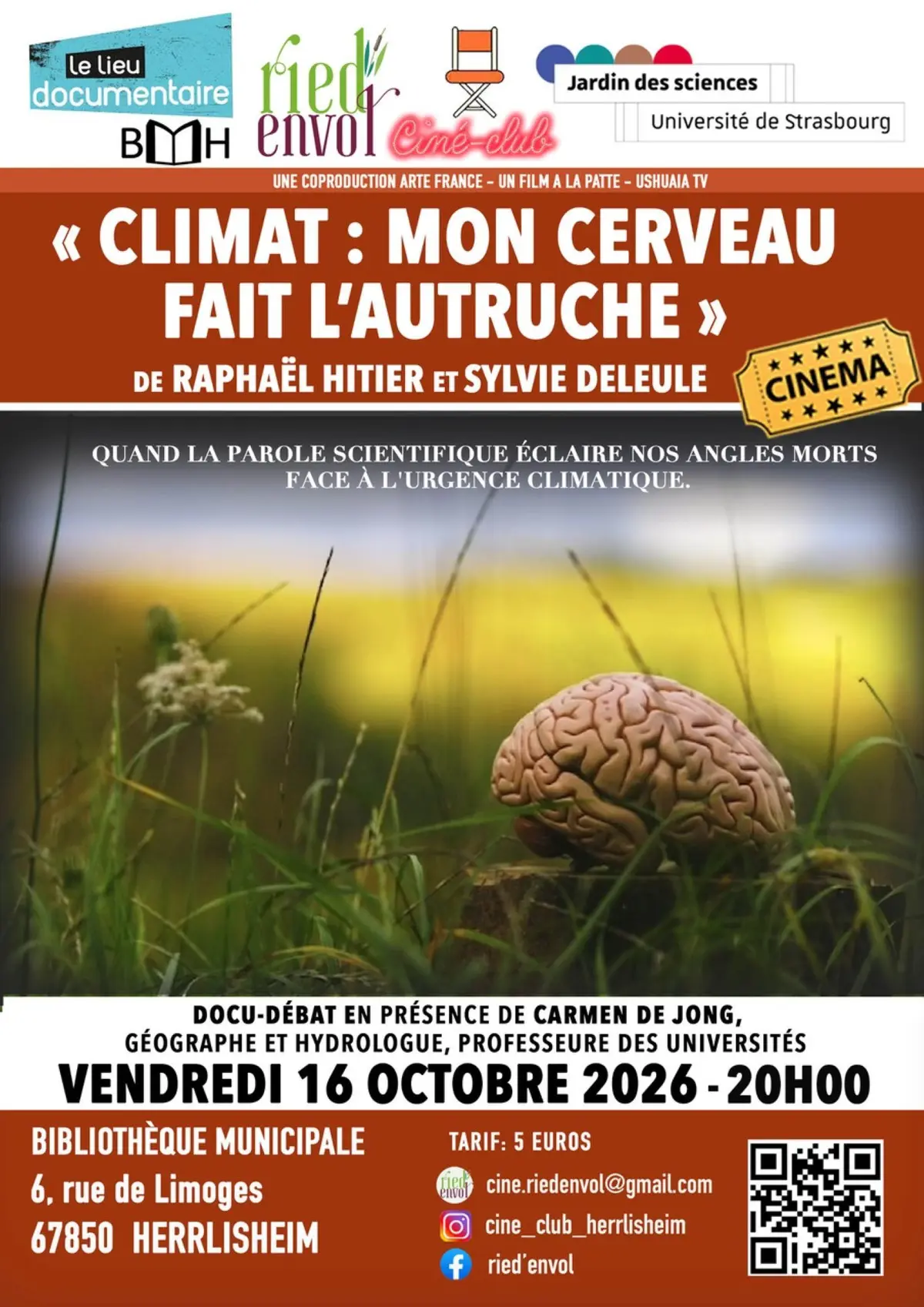 Climat: mon cerveau fait l'autruche