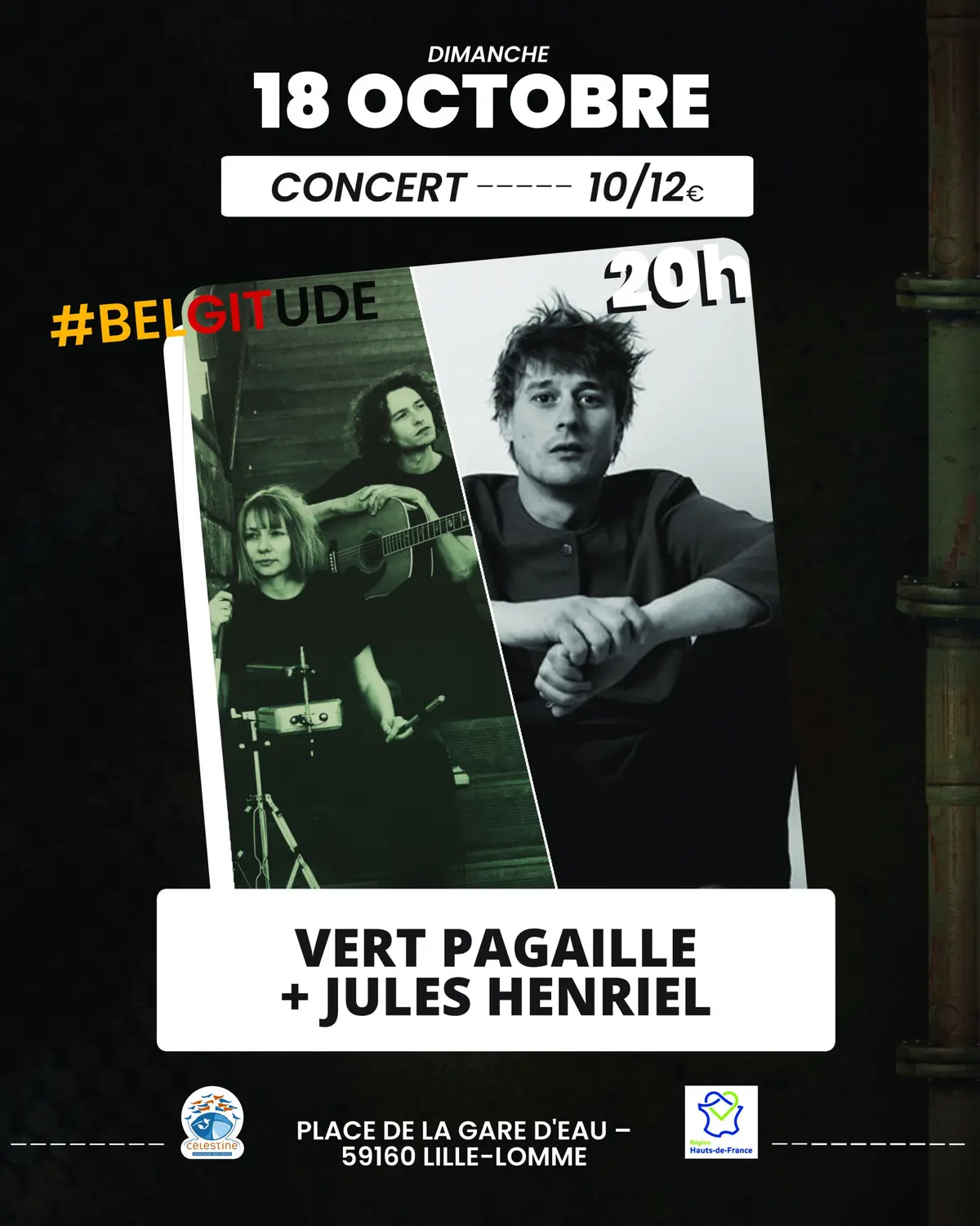 Concert FOLK - Vert Pagaille // Jules Henriel