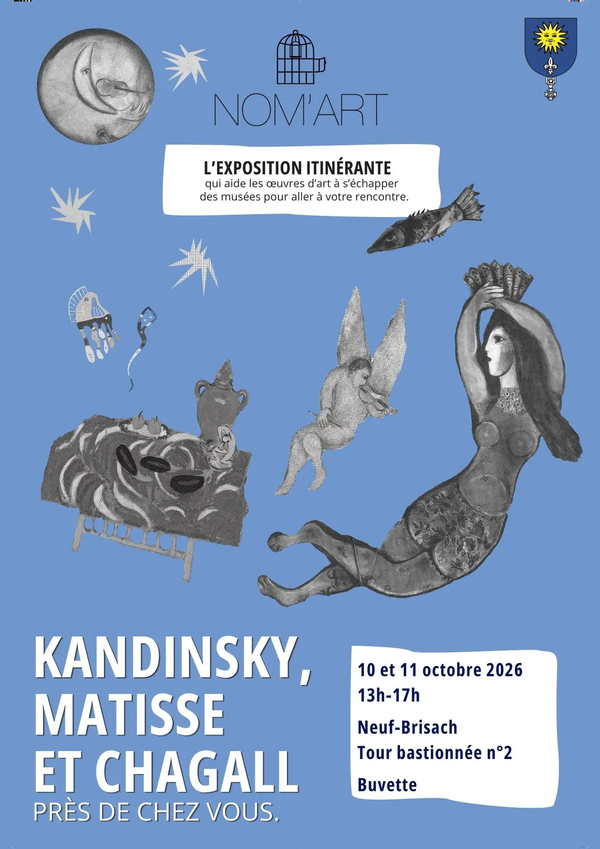 Exposition Kandinsky, Matisse et Chagall