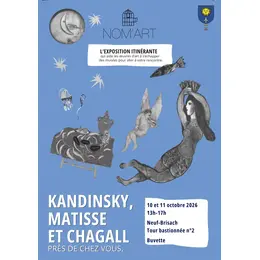Exposition Kandinsky, Matisse et Chagall