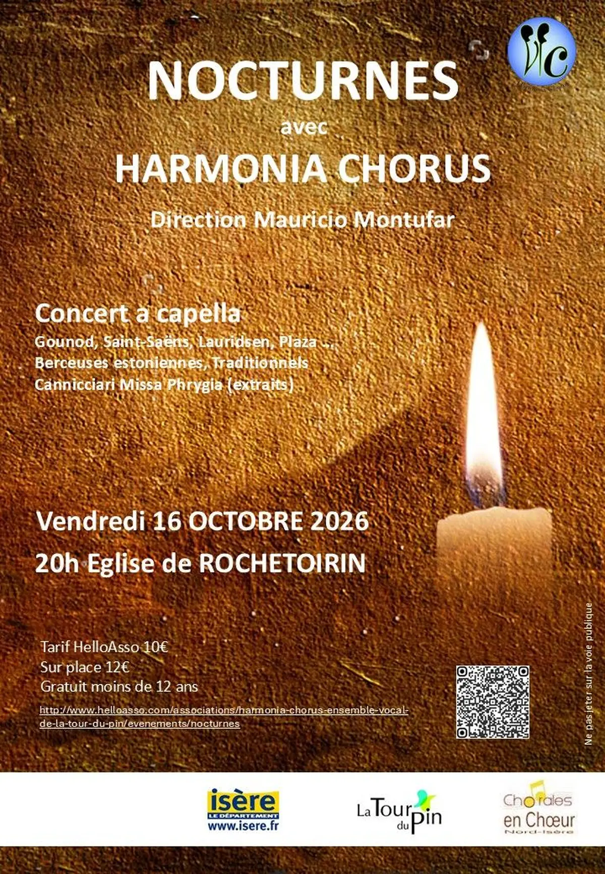 Nocturnes avec Harmonia Chorus