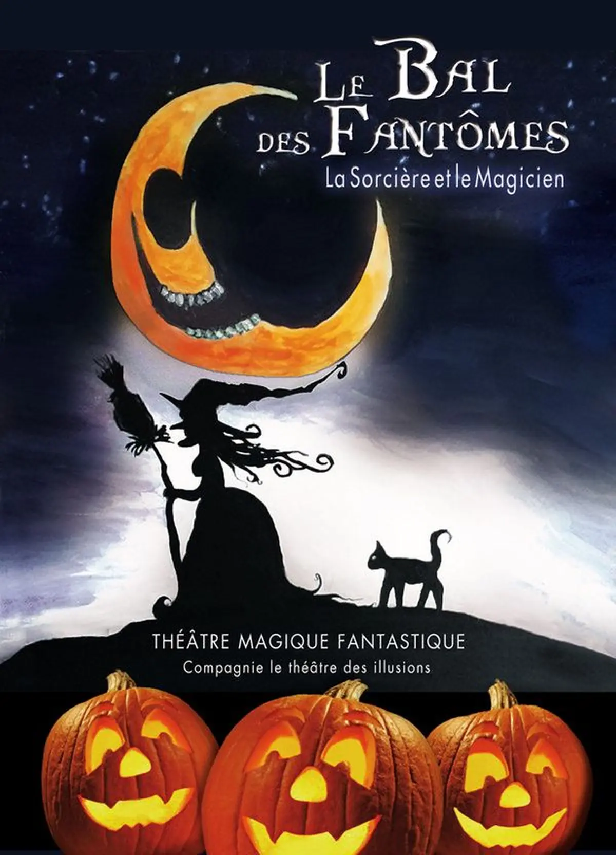 Le bal des fantômes - La sorcière et le magicien