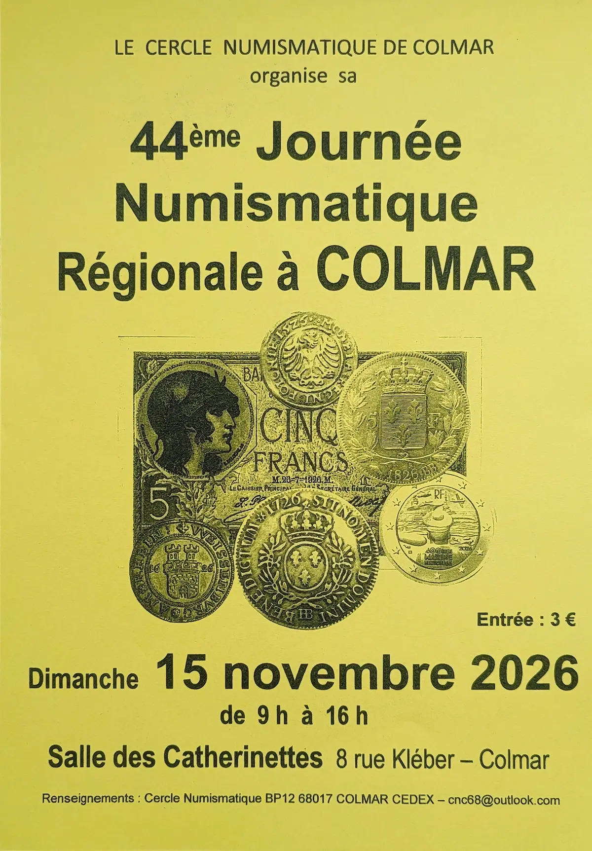 Bourse Numismatique de Colmar