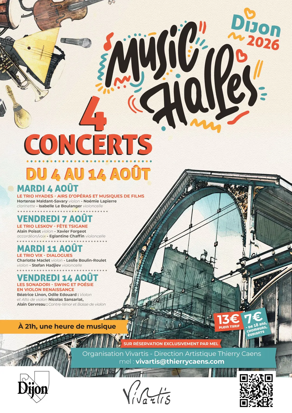 Concerts du Trio Hyades