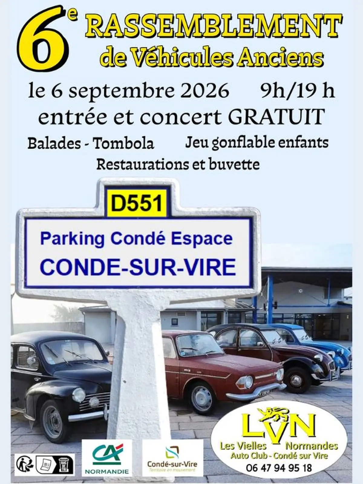 6e rassemblement de véhicules anciens