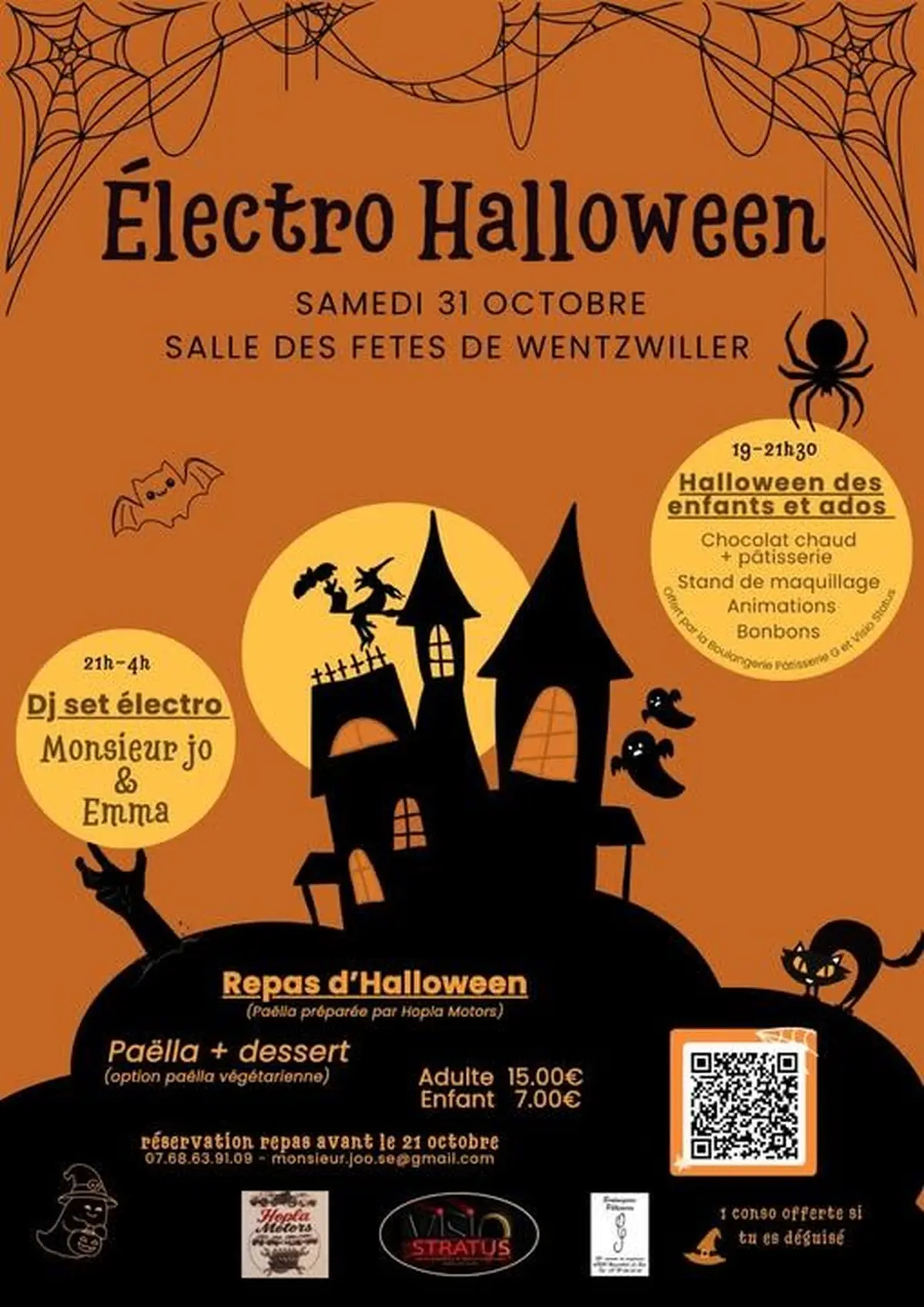 Electro Halloween - DJ Monsieur Jo & Emma