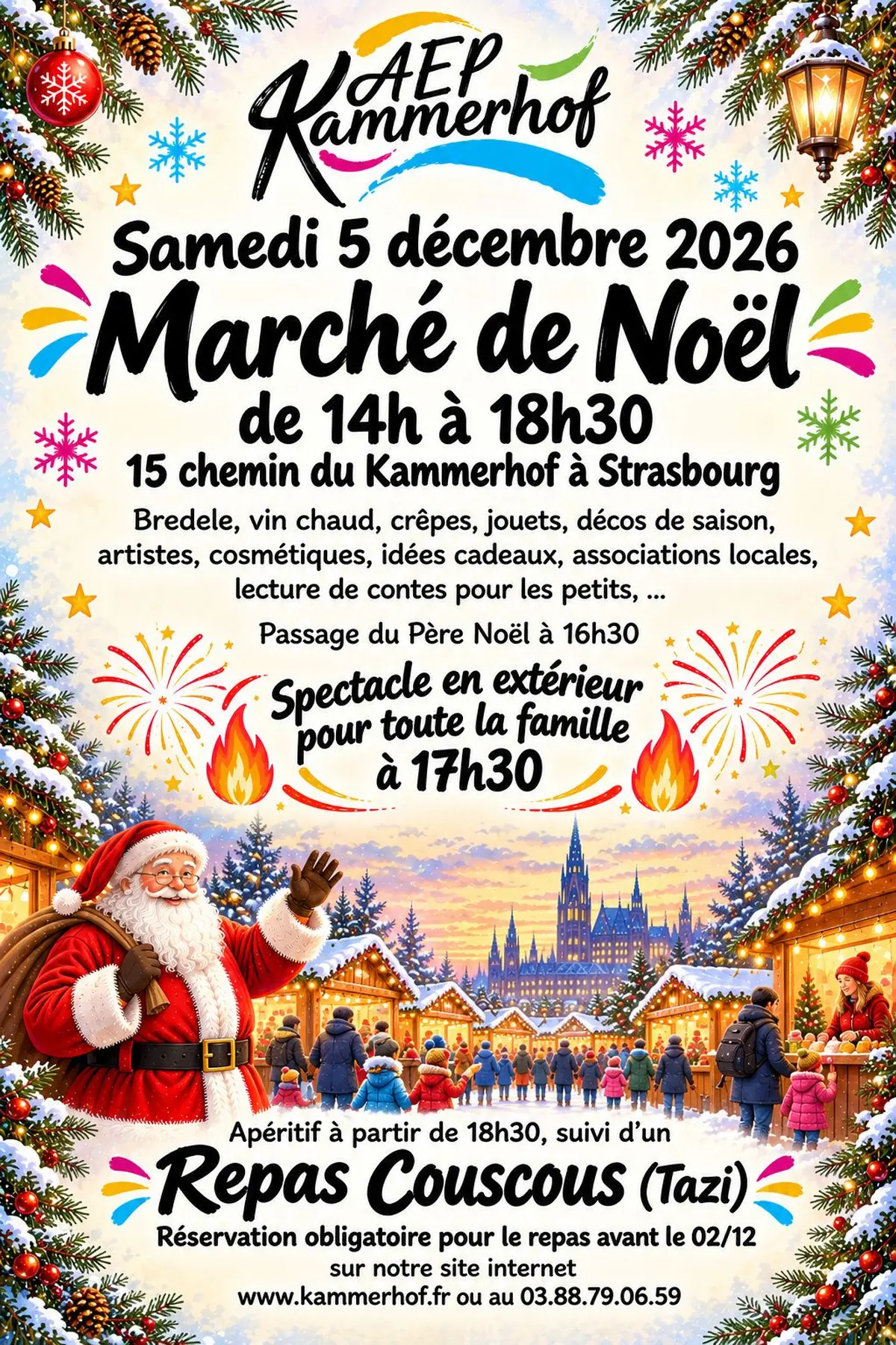 Marché de Noel Neuhof centre