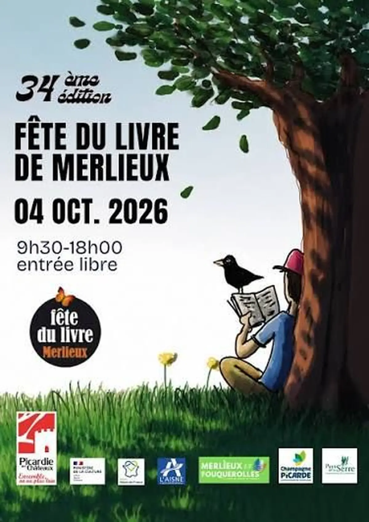 Xavier Lhomme en dédicace à Merlieux et Fouquerolles (02)