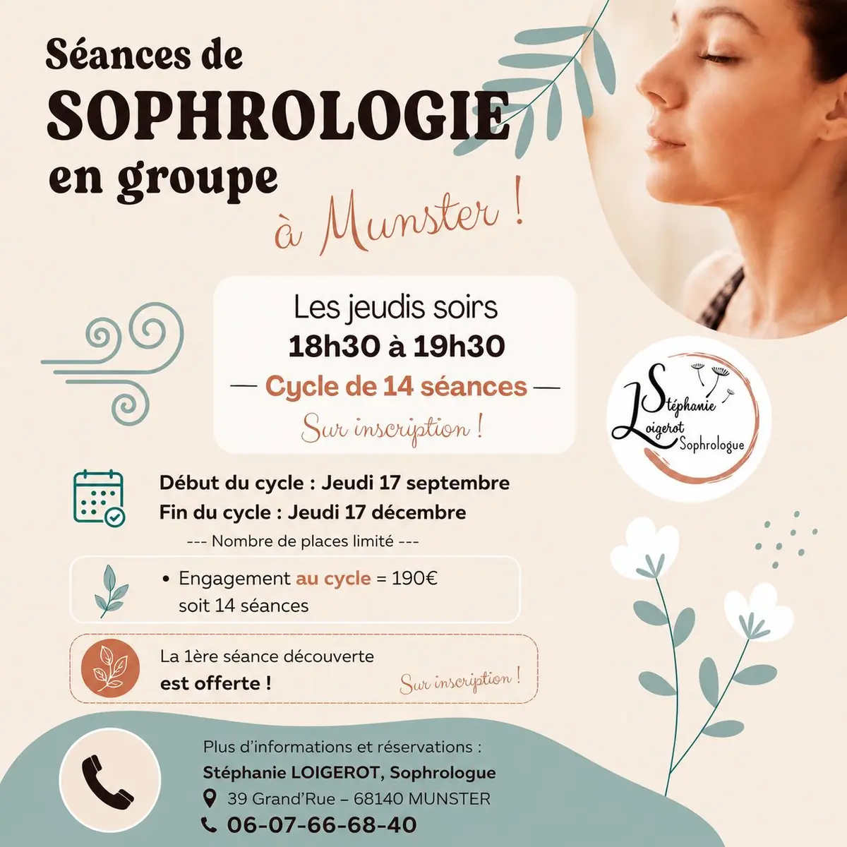Sophrologie à MUNSTER