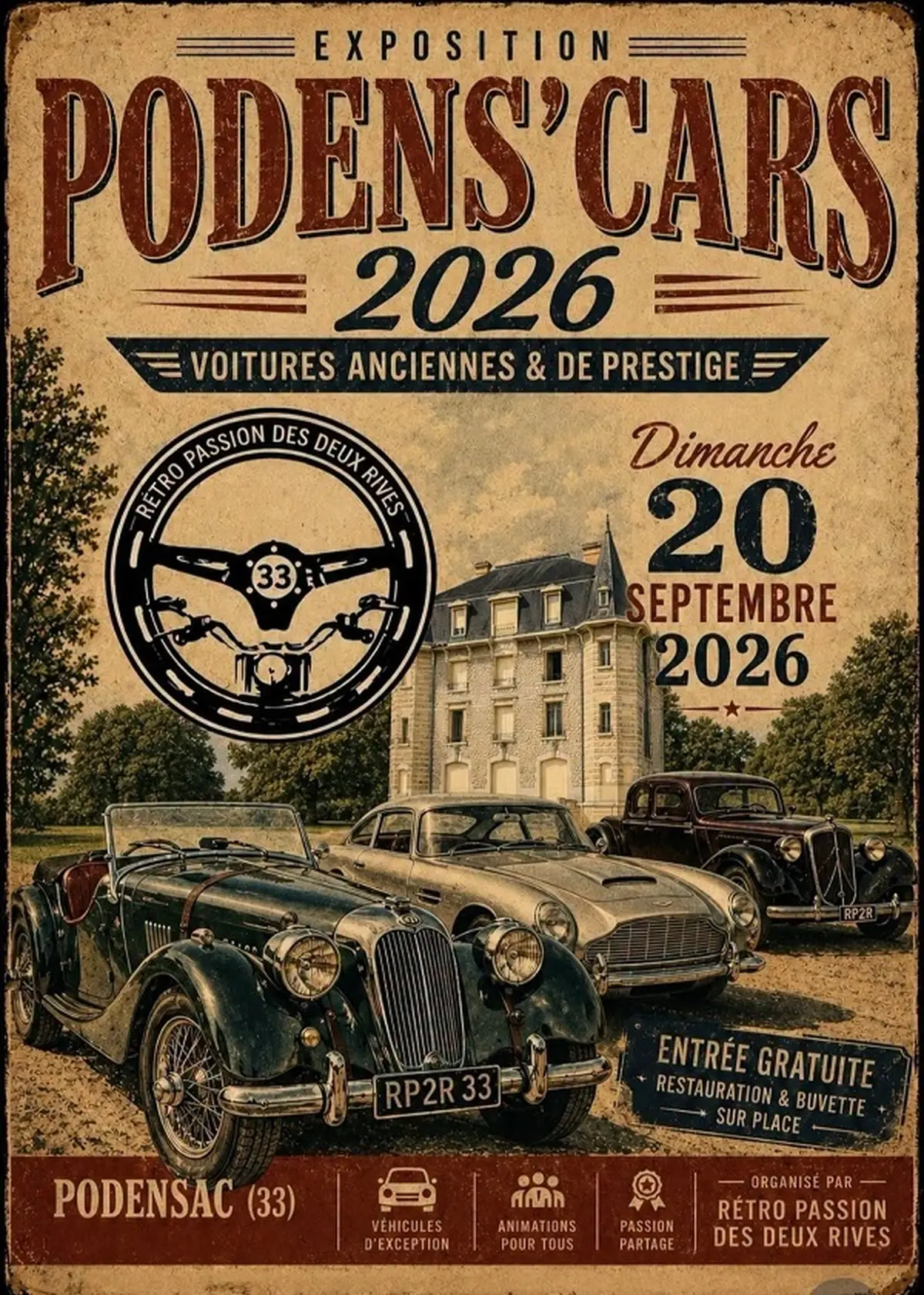 6ème édition Le Podens'car