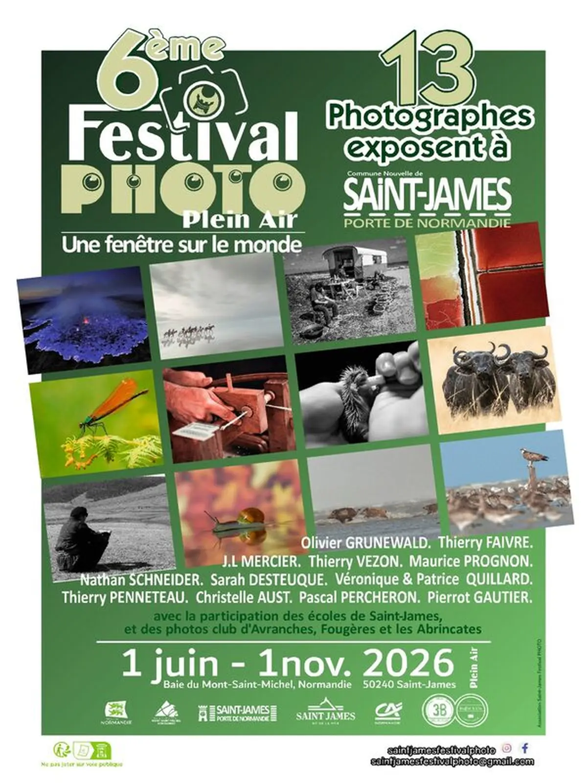 6ème Festival Photo en plein air Une fenêtre sur le monde